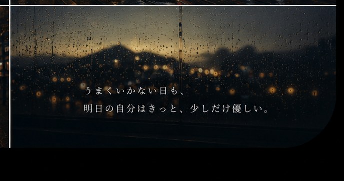 福岡の夜——うまくいかない日も、明日の自分はきっと優しい